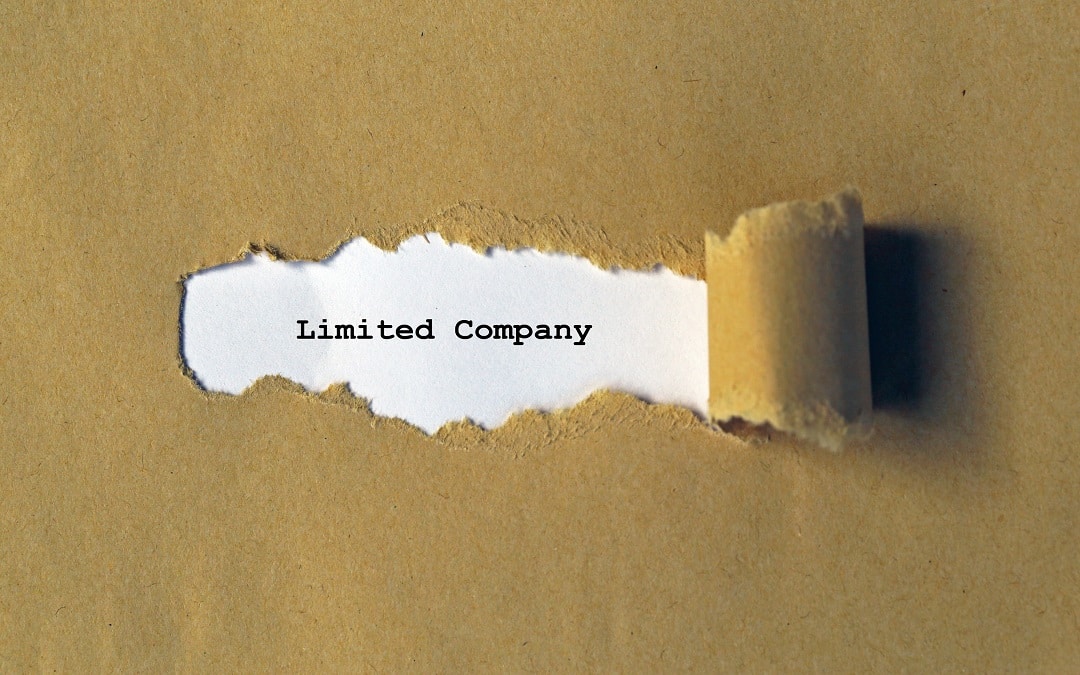limited company word on paper